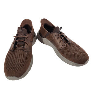 Skechers Men Hands Free Slip-Ins Garner Newick Relaxed Fit Shoes 9.5 Air Cooled
